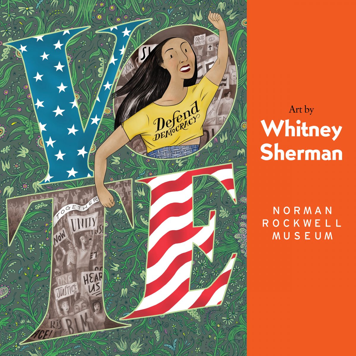 Whitney Sherman: Vote - Defend Democracy