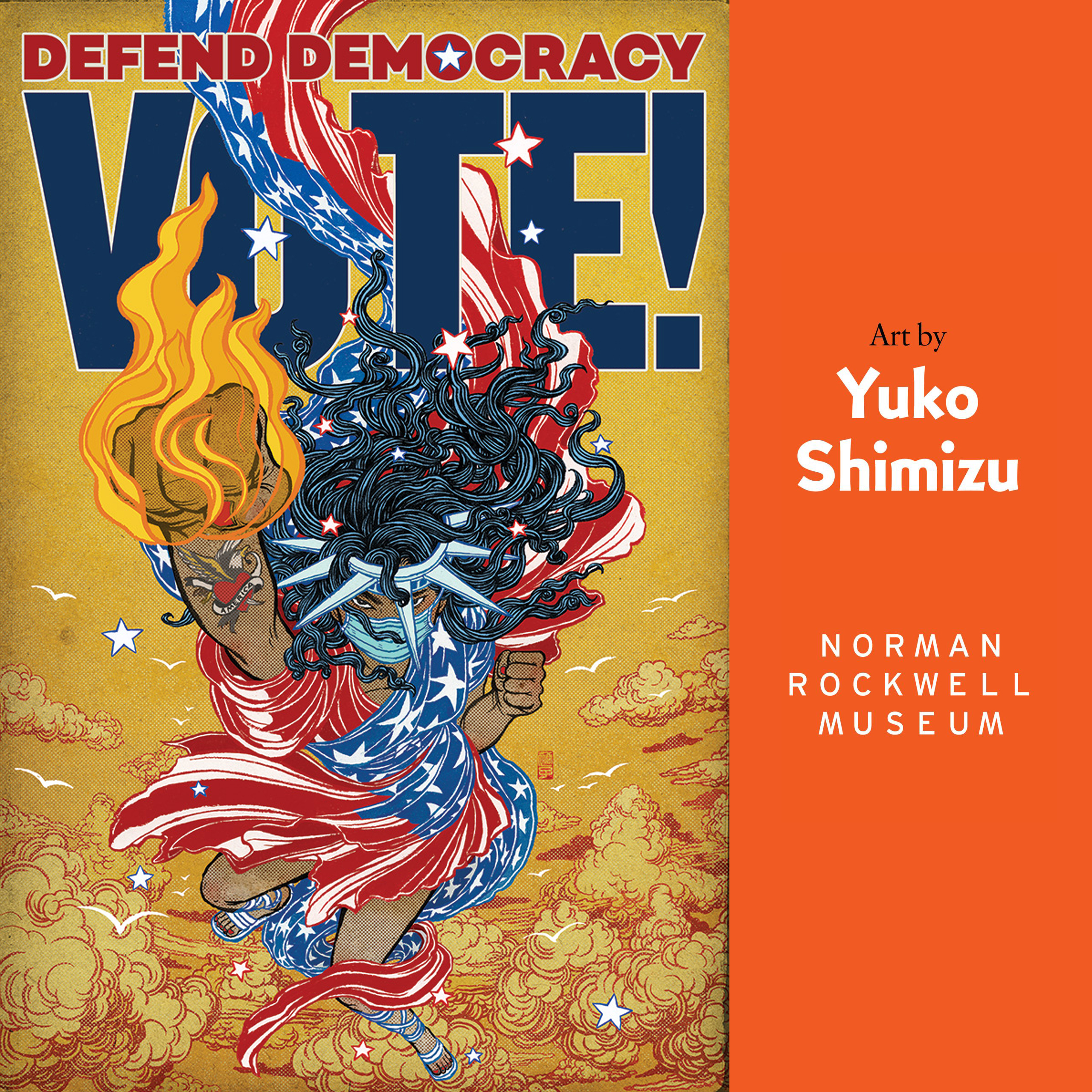 Yuko Shimizu: Defend Democracy - Vote