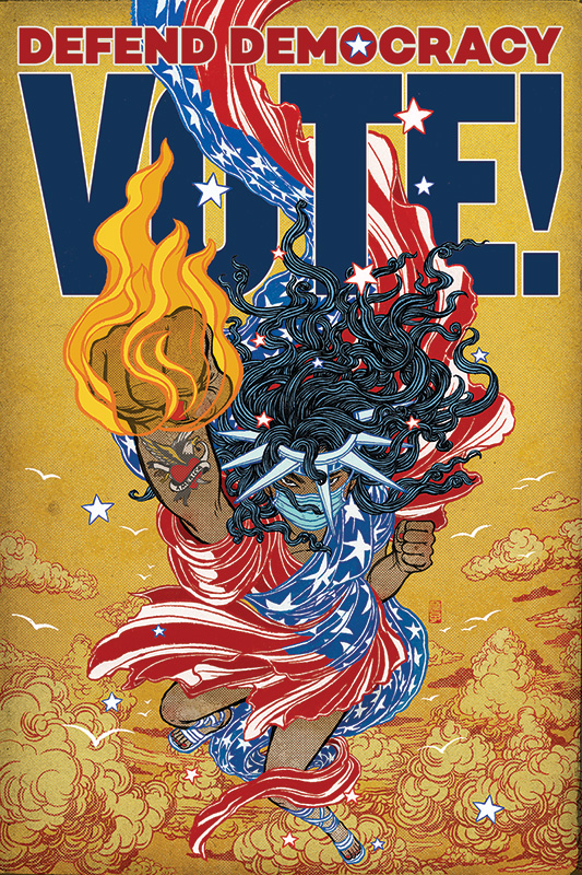 Yuko Shimizu: Defend Democracy - Vote